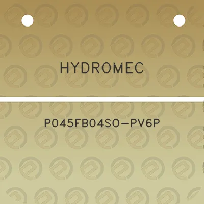 hydromec-p045fb04so-pv6p