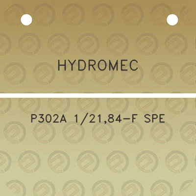 hydromec-p302a-12184-f-spe