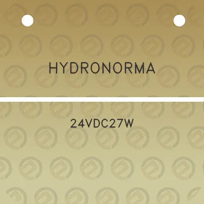 hydronorma-24vdc27w