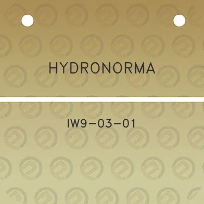 hydronorma-iw9-03-01