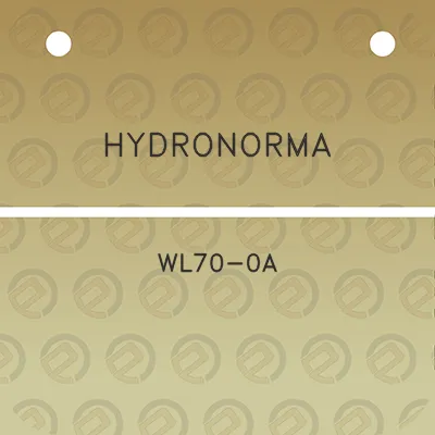 hydronorma-wl70-0a