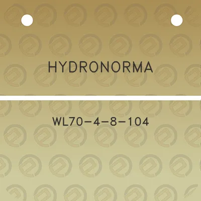 hydronorma-wl70-4-8-104