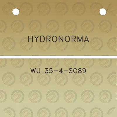 hydronorma-wu-35-4-so89