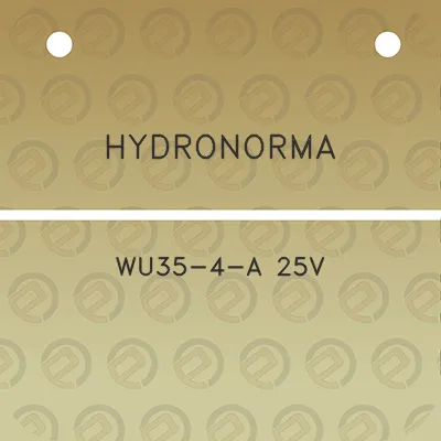 hydronorma-wu35-4-a-25v