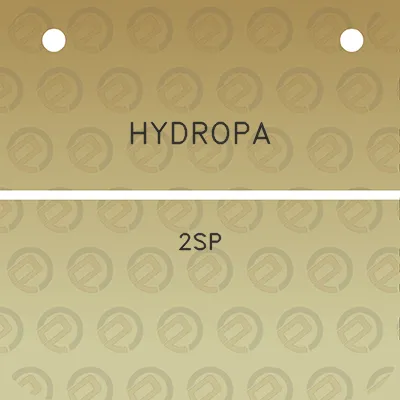 hydropa-2sp