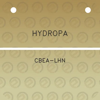 hydropa-cbea-lhn