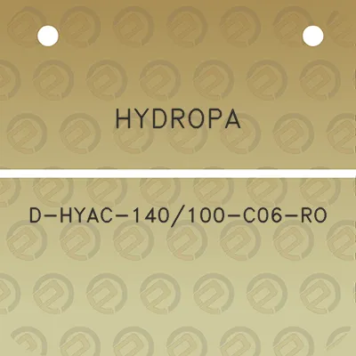 hydropa-d-hyac-140100-c06-ro