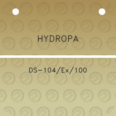 hydropa-ds-104ex100