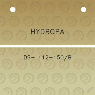 hydropa-ds-112-150b