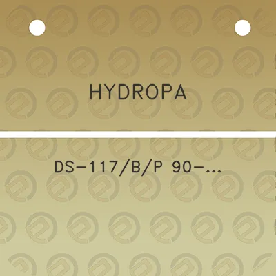 hydropa-ds-117bp-90