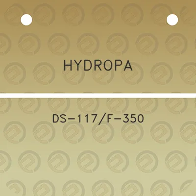hydropa-ds-117f-350