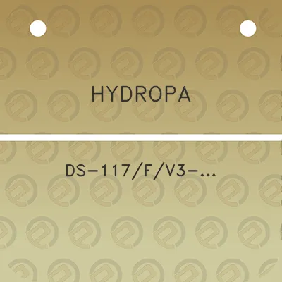hydropa-ds-117fv3