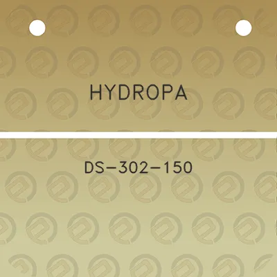 hydropa-ds-302-150