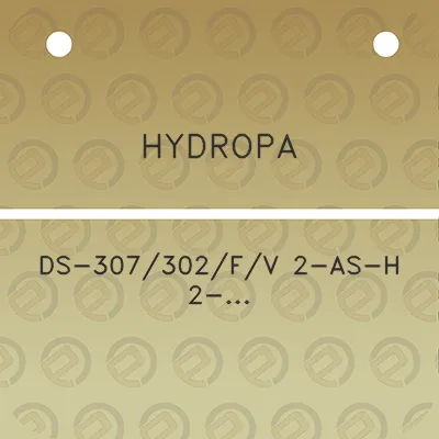 hydropa-ds-307302fv-2-as-h-2