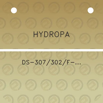 hydropa-ds-307302f