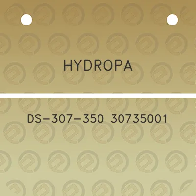 hydropa-ds-307-350-30735001