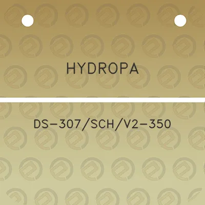 hydropa-ds-307schv2-350