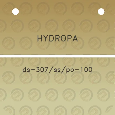 hydropa-ds-307sspo-100