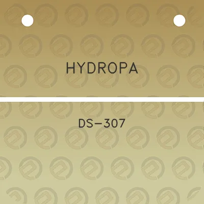 hydropa-ds-307