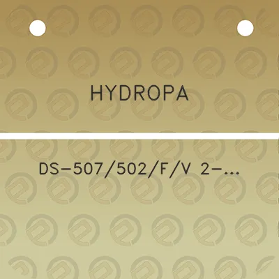 hydropa-ds-507502fv-2