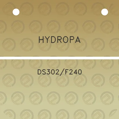 hydropa-ds302f240