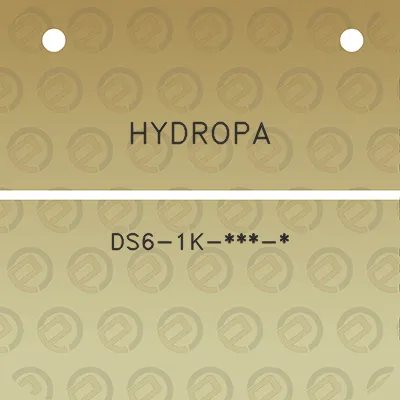 hydropa-ds6-1k