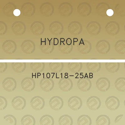 hydropa-hp107l18-25ab