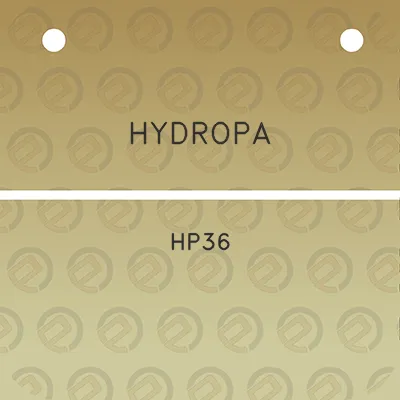 hydropa-hp36