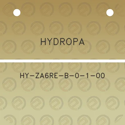 hydropa-hy-za6re-b-0-1-00
