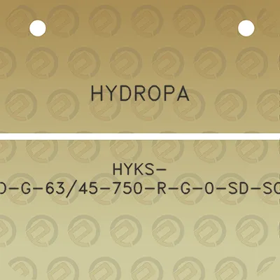 hydropa-hyks-d-g-6345-750-r-g-0-sd-so