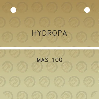 hydropa-mas-100