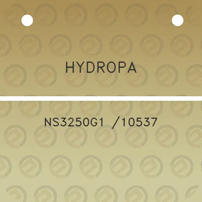 hydropa-ns3250g1-10537