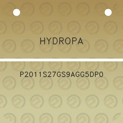 hydropa-p2011s27gs9agg5dp0