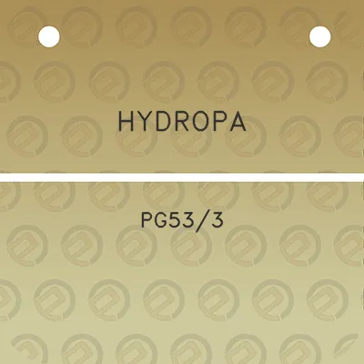 hydropa-pg533