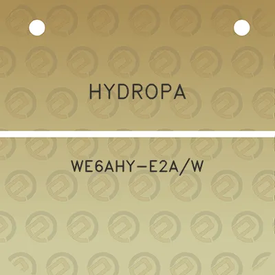 hydropa-we6ahy-e2aw