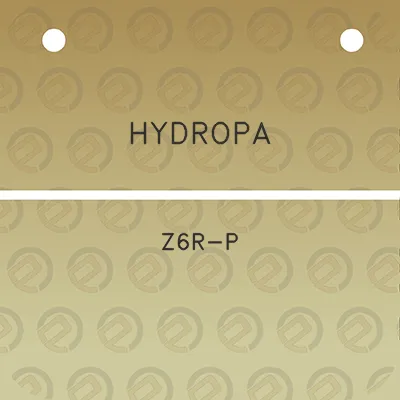 hydropa-z6r-p