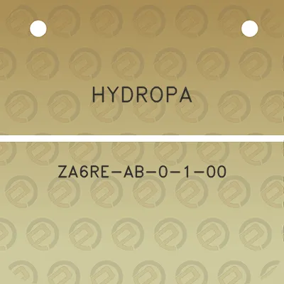 hydropa-za6re-ab-0-1-00
