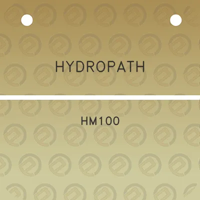 hydropath-hm100