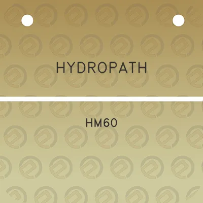 hydropath-hm60