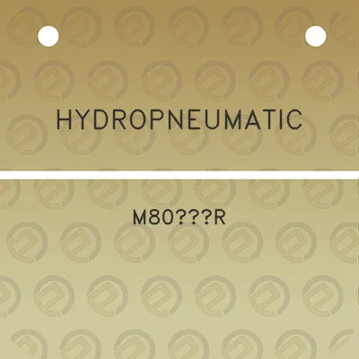 hydropneumatic-m80r