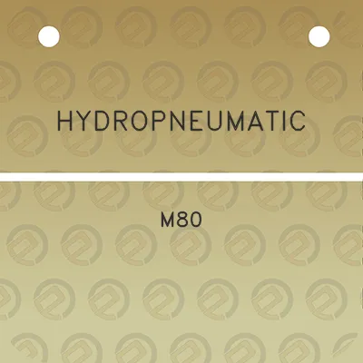 hydropneumatic-m80