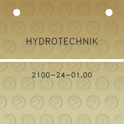 hydrotechnik-2100-24-0100