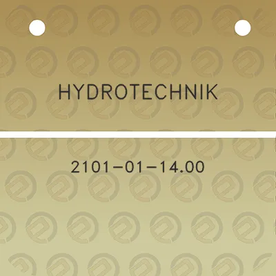 hydrotechnik-2101-01-1400