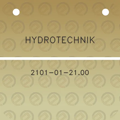 hydrotechnik-2101-01-2100