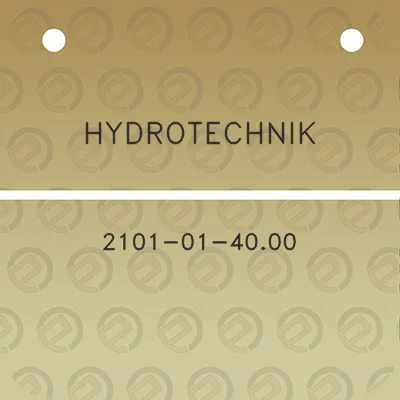 hydrotechnik-2101-01-4000