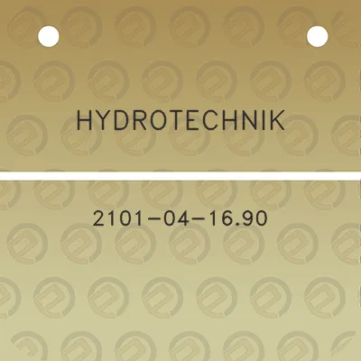 hydrotechnik-2101-04-1690