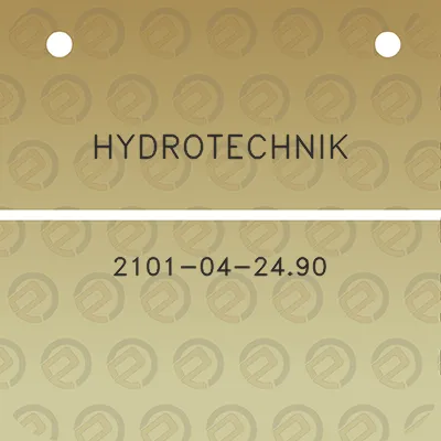 hydrotechnik-2101-04-2490