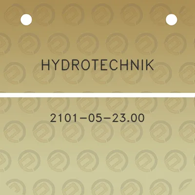 hydrotechnik-2101-05-2300