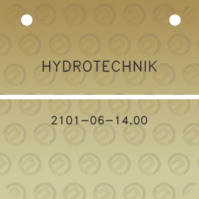 hydrotechnik-2101-06-1400