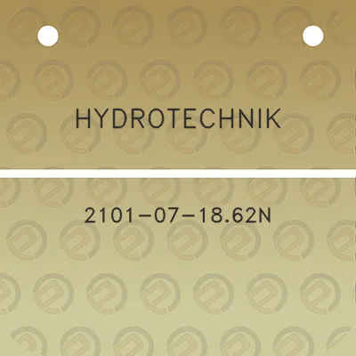 hydrotechnik-2101-07-1862n